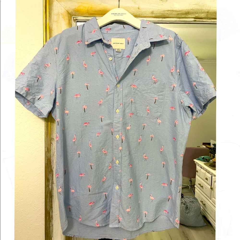 American Eagle shirt sleeve button down Men’s